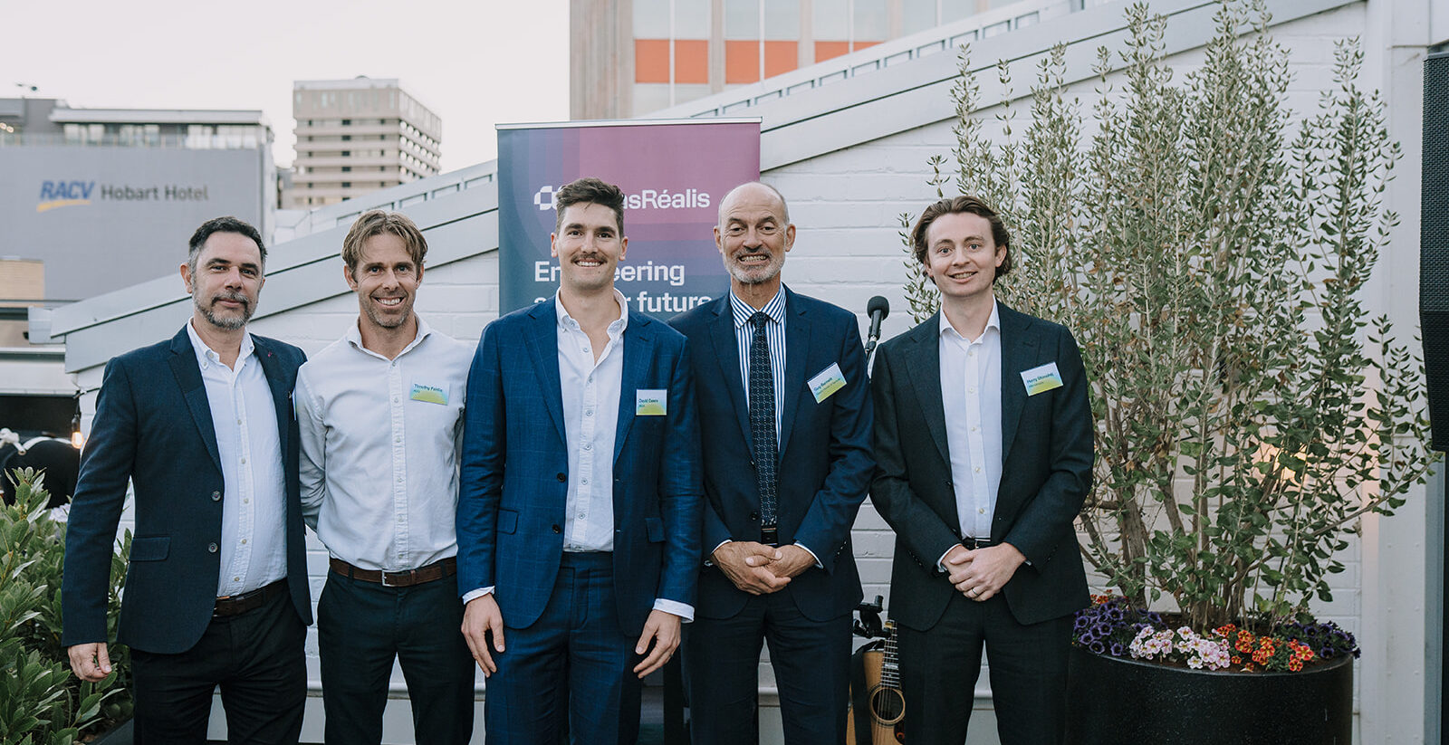 WGA NZ | Wallbridge Gilbert Aztec - WGA ADG and AtkinsRealis Team with Tasmania Deputy Premiere